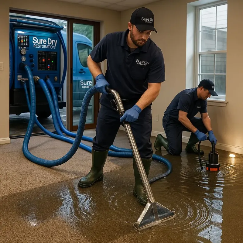 Water Extraction and Removal process in Midway, FL
